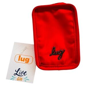 Lug Drizzle NWT Red Nylon Clip On Stash Bag NWT